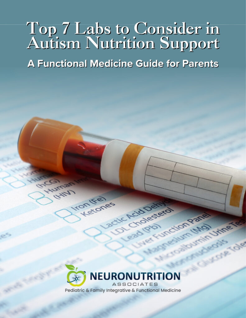 NNA Top 7 Labs to Consider in Autism Nutrition Support