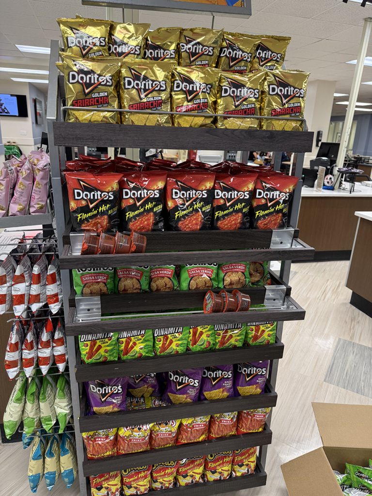 chips and snacks in the hospital